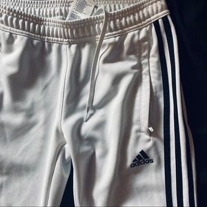 adidas white sweats